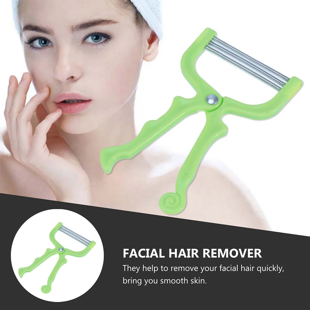 Facial Hair Remover Stainless Steel Spring ABS Plastic Handle Green Manual Epilator Device Remove Hair Root Smooth Skin Harm
Facial Hair Remover Stainless Steel Spring ABS Plastic Handle Green Manual Epilator Device Remove Hair Root Smooth Skin Harm