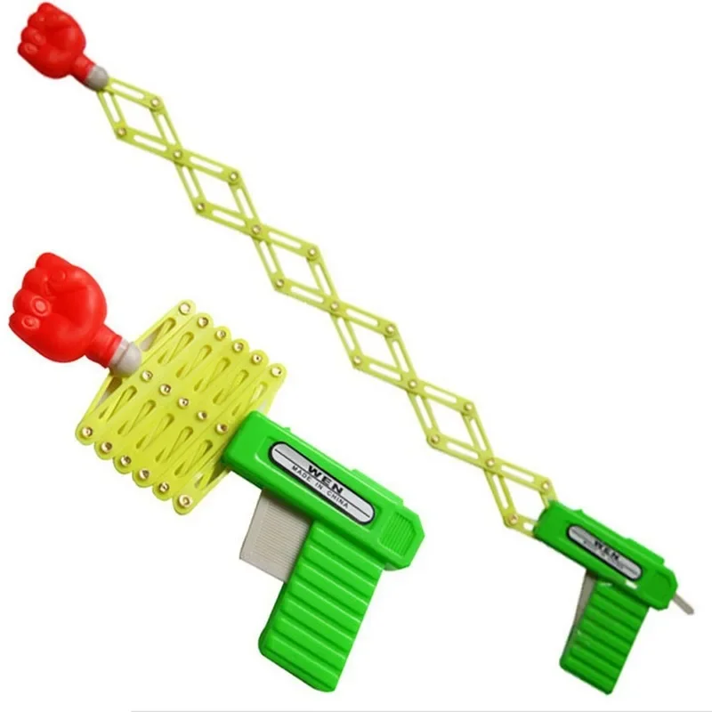 Retractable Fist Shooter Trick Toy Gun Funny Prank Toys Plastic Festival Gift for Fun Classic Elastic Telescopic Fist
Retractable Fist Shooter Trick Toy Gun Funny Prank Toys Plastic Festival Gift for Fun Classic Elastic Telescopic Fist