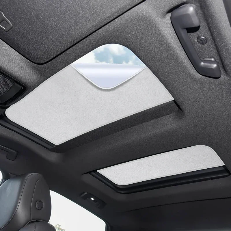 Car Suede Fabric Electrostatic Adsorption Sunroof Sunshade Auto Anti-UV Heat Insulation Skylight For CADILLAC CT6 2016-Present
Car Suede Fabric Electrostatic Adsorption Sunroof Sunshade Auto Anti-UV Heat Insulation Skylight For CADILLAC CT6 2016-Present