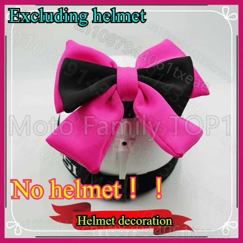 Color blocked double-layer bow decoration riding equipment ski helmet motorcycle full helmet half helmet accessories motorcycle
Color blocked double-layer bow decoration riding equipment ski helmet motorcycle full helmet half helmet accessories motorcycle