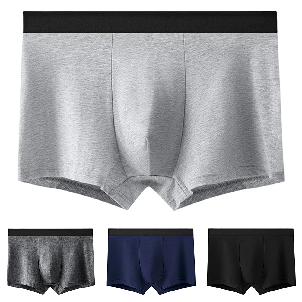 Mens Underwear Solid Color Cotton Boxer Briefs Sports Breathable Comfortable Men's Intimate Underwear Sleep Bottoms
Mens Underwear Solid Color Cotton Boxer Briefs Sports Breathable Comfortable Men's Intimate Underwear Sleep Bottoms
