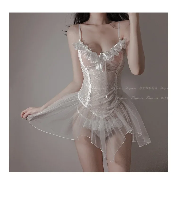 Lencería sexy sexy underwear, transparent pajamas, sexy flirting uniforms, tempting and provocative emotional products, pass
Lencería sexy sexy underwear, transparent pajamas, sexy flirting uniforms, tempting and provocative emotional products, pass