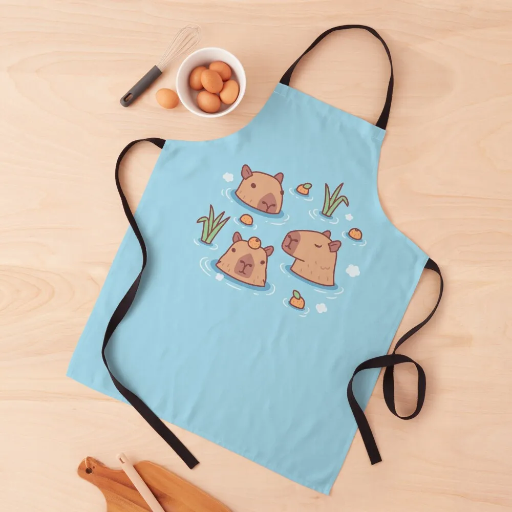 Cute Capybaras Chilling in Hot Spring With Oranges Apron Utensils For Kitchen Kitchen Things And For Home Apron
Cute Capybaras Chilling in Hot Spring With Oranges Apron Utensils For Kitchen Kitchen Things And For Home Apron