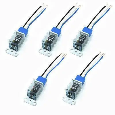 5 Pcs Blue Wired Ceramic Socket LED Indicator Light 3P Car Flasher Relay DC12V
5 Pcs Blue Wired Ceramic Socket LED Indicator Light 3P Car Flasher Relay DC12V