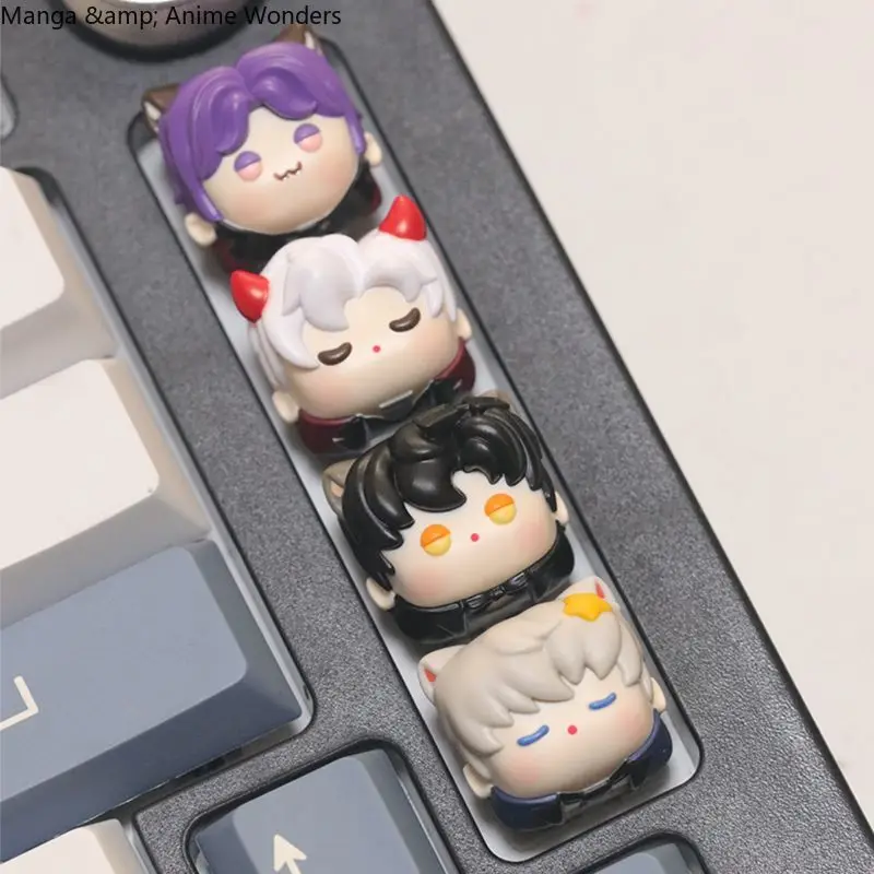 Anime Love and deepspace Xavier Zayne Cosplay Metallic Paint Double Spell Keycap Cartoon Keyboard Cap Ornament Accessory Gift
Anime Love and deepspace Xavier Zayne Cosplay Metallic Paint Double Spell Keycap Cartoon Keyboard Cap Ornament Accessory Gift
