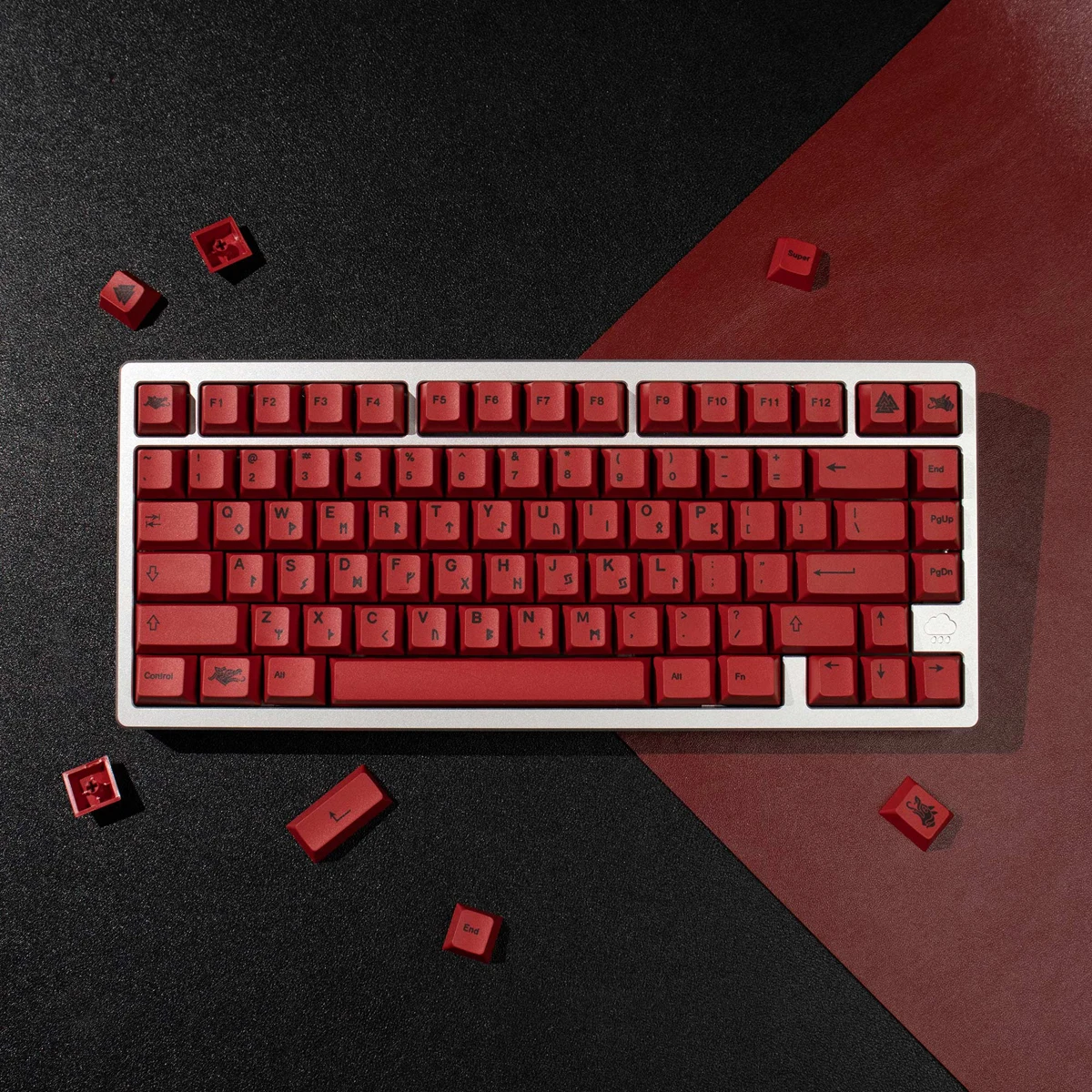 Red magnetic axis mechanical keyboard keycap minimalist PBT sublimation original factory
Red magnetic axis mechanical keyboard keycap minimalist PBT sublimation original factory