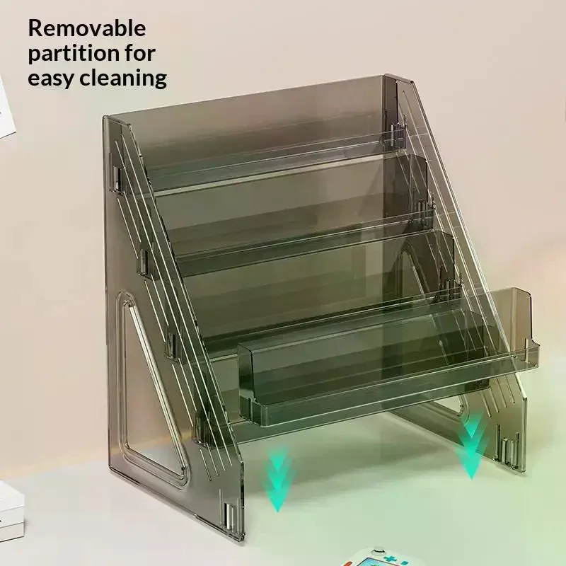 3/4/5 Tier Large-Capacity Acrylic Desk Divider Watercolor Pencil Organizer Stationery Store Storage Rack Marker Pencil Holder
3/4/5 Tier Large-Capacity Acrylic Desk Divider Watercolor Pencil Organizer Stationery Store Storage Rack Marker Pencil Holder