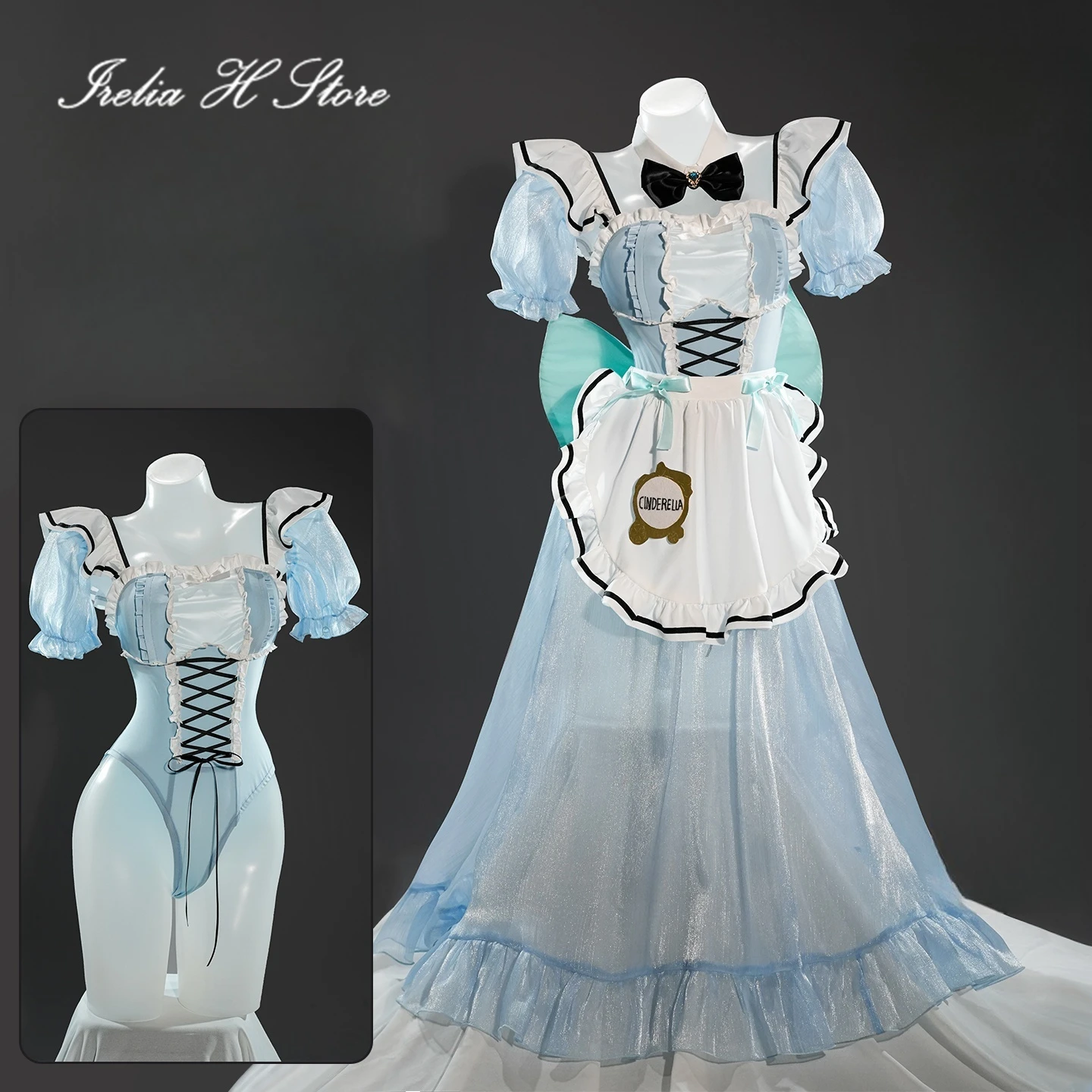 Irelia H Anime Ni cos kke Cinderella Cosplay Costume Cinderella Coffee Maid Dress Halloween Costume Women
Irelia H Anime Ni cos kke Cinderella Cosplay Costume Cinderella Coffee Maid Dress Halloween Costume Women