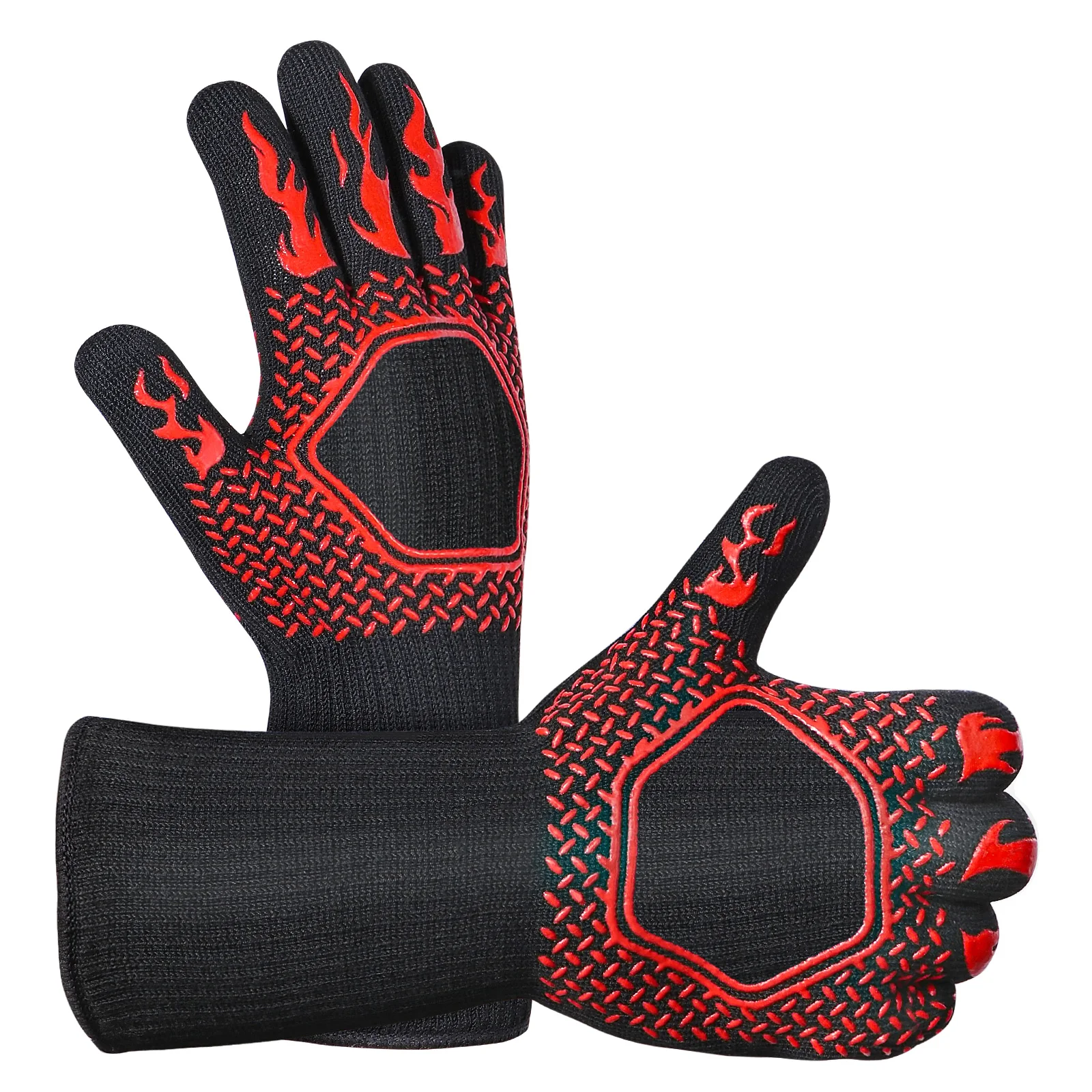 Heat Resistant Gloves 13 78 Inches Red Easy Clean BBQ Oven Mitts Kitchen Accessories Non Slip Dust Proof Protective Gloves
Heat Resistant Gloves 13 78 Inches Red Easy Clean BBQ Oven Mitts Kitchen Accessories Non Slip Dust Proof Protective Gloves