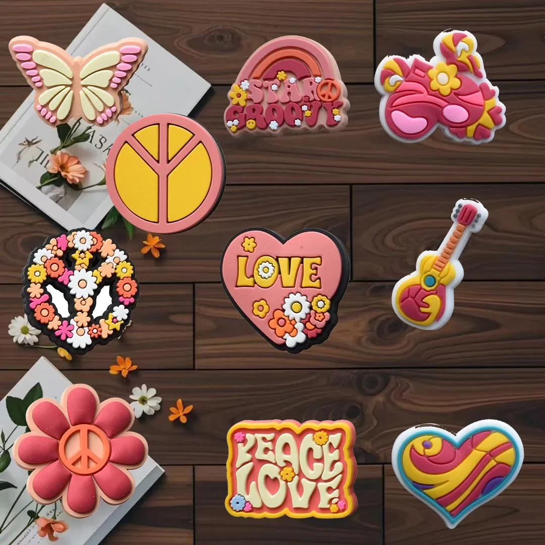 100Pcs Bulk Shoe Charms for Crocs Accessories Sunflower Shoes Charm for Croc Decorations Pins Men Jeans Woman Clogs Clips Badges
100Pcs Bulk Shoe Charms for Crocs Accessories Sunflower Shoes Charm for Croc Decorations Pins Men Jeans Woman Clogs Clips Badges