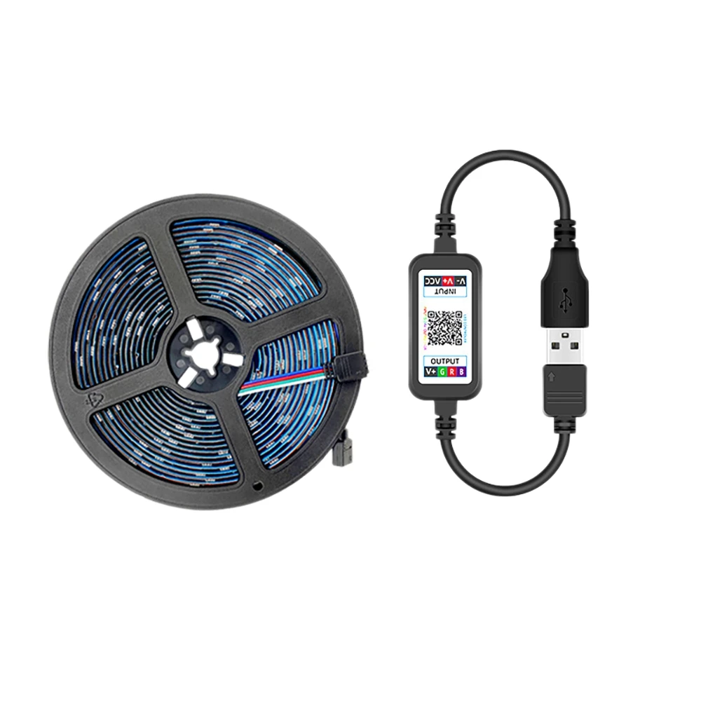 Led Light Strip Waterproof 5050Rgb Bluetooth App 5V Flexible Light Strip for Home Decoration Rgb Light Strip 3Meter
Led Light Strip Waterproof 5050Rgb Bluetooth App 5V Flexible Light Strip for Home Decoration Rgb Light Strip 3Meter