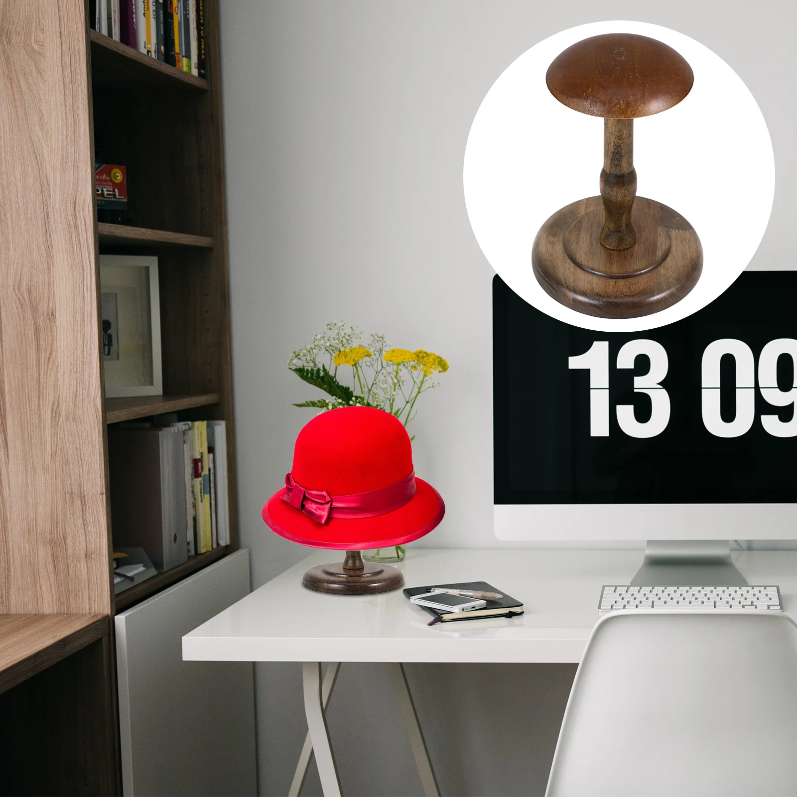 Desktop Display Stand Upright Coat Rack Hanger for Hats Freestanding Tree Stands
Desktop Display Stand Upright Coat Rack Hanger for Hats Freestanding Tree Stands