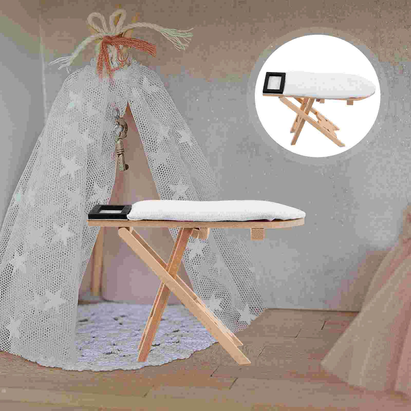 House Ironing Table Board Decoration Baby Cute Miniature Boards Dolls Model Photo Props Wood Decorative Desk
House Ironing Table Board Decoration Baby Cute Miniature Boards Dolls Model Photo Props Wood Decorative Desk