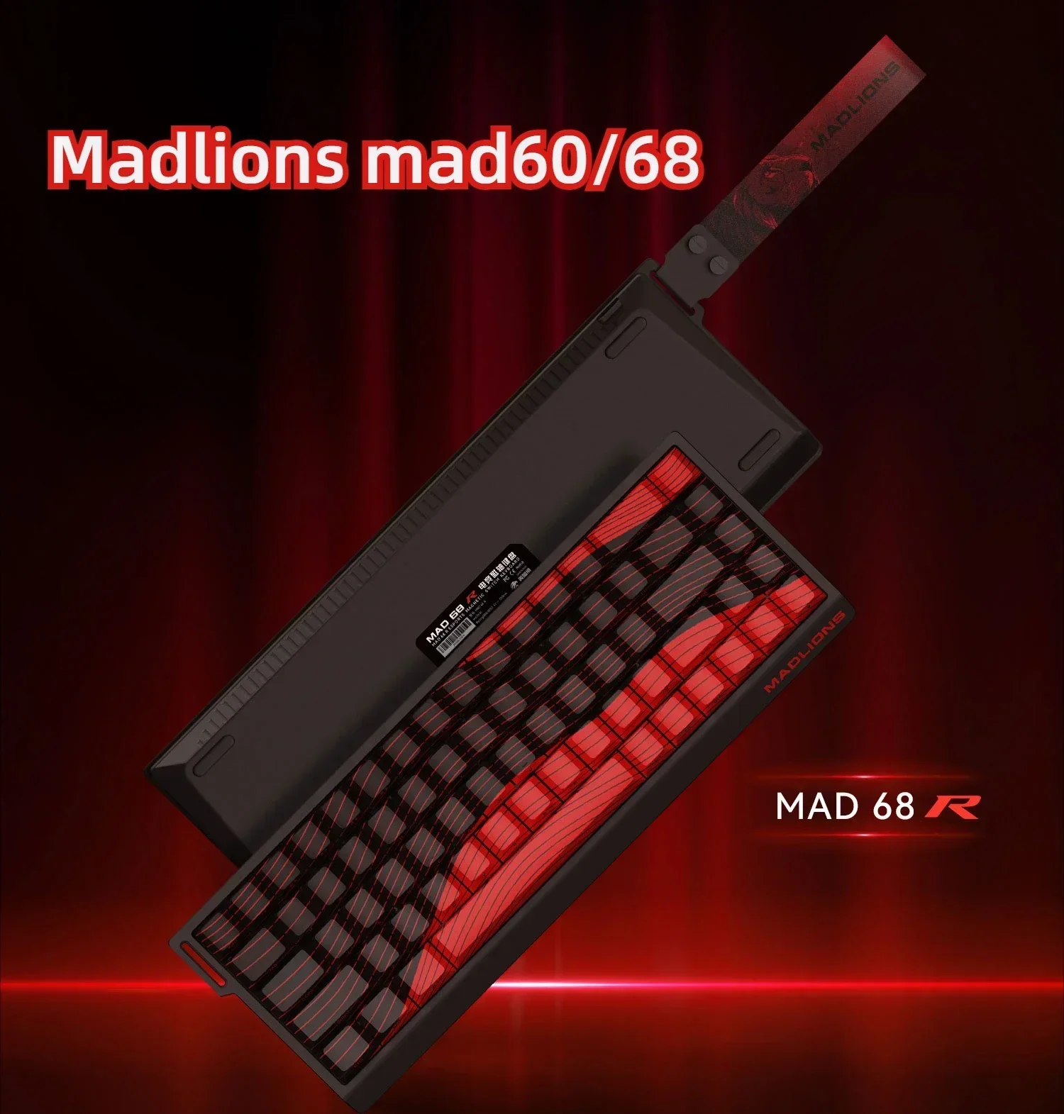 Madlions MAD60 HE/MAD68 HE Mechanical Keyboard RGB Magnetic Switch Rapid Trigger Hot Swap Pc Gamer E-sports Gaming Keyboard
Madlions MAD60 HE/MAD68 HE Mechanical Keyboard RGB Magnetic Switch Rapid Trigger Hot Swap Pc Gamer E-sports Gaming Keyboard
