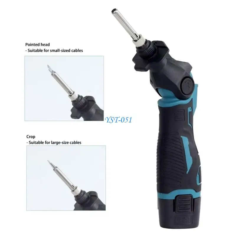 E15A 30W 0-400 ℃ Temperature Soldering Iron Solder Iron Stand for Soldering and Repair Rechargeable Cordless
E15A 30W 0-400 ℃ Temperature Soldering Iron Solder Iron Stand for Soldering and Repair Rechargeable Cordless