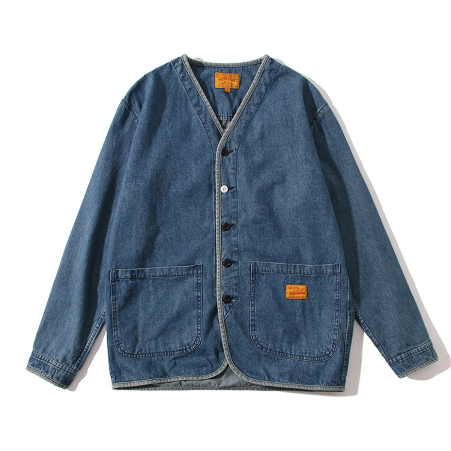 Vintage Denim Jackets Men Women Harajuku Blue Casual Coats Streetwear Japan Style Big Pocket Loose 2025 Spring New Jeans Jacket
Vintage Denim Jackets Men Women Harajuku Blue Casual Coats Streetwear Japan Style Big Pocket Loose 2025 Spring New Jeans Jacket