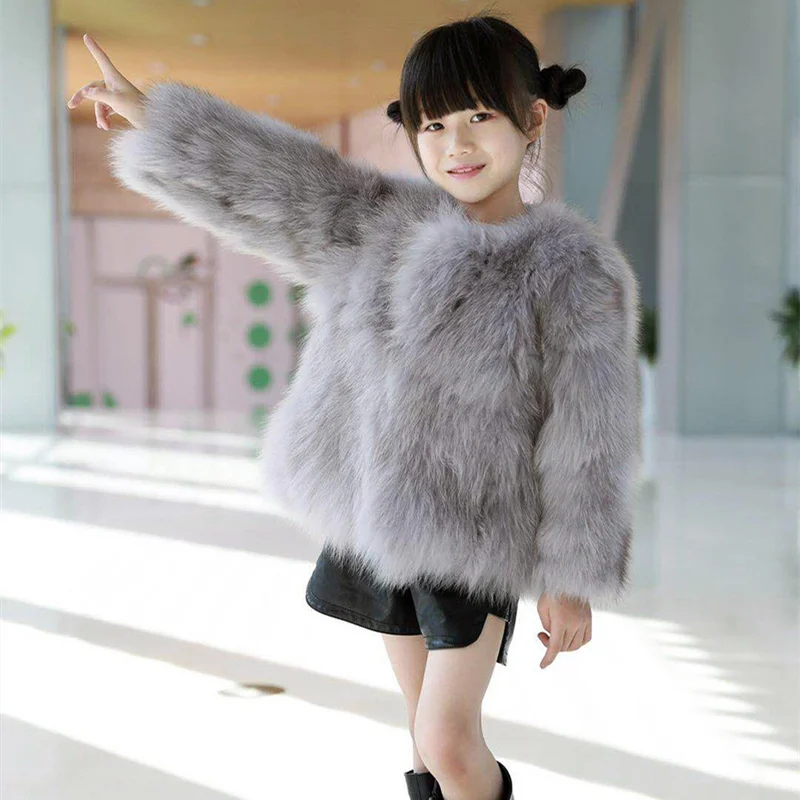 Girls Fur Coat Jacket Cotton Outwear Overcoat 2022 Grey Warm Thicken Plus Velvet Winter Autumn Teenager Fuzzy Children's Clothin
Girls Fur Coat Jacket Cotton Outwear Overcoat 2022 Grey Warm Thicken Plus Velvet Winter Autumn Teenager Fuzzy Children's Clothin