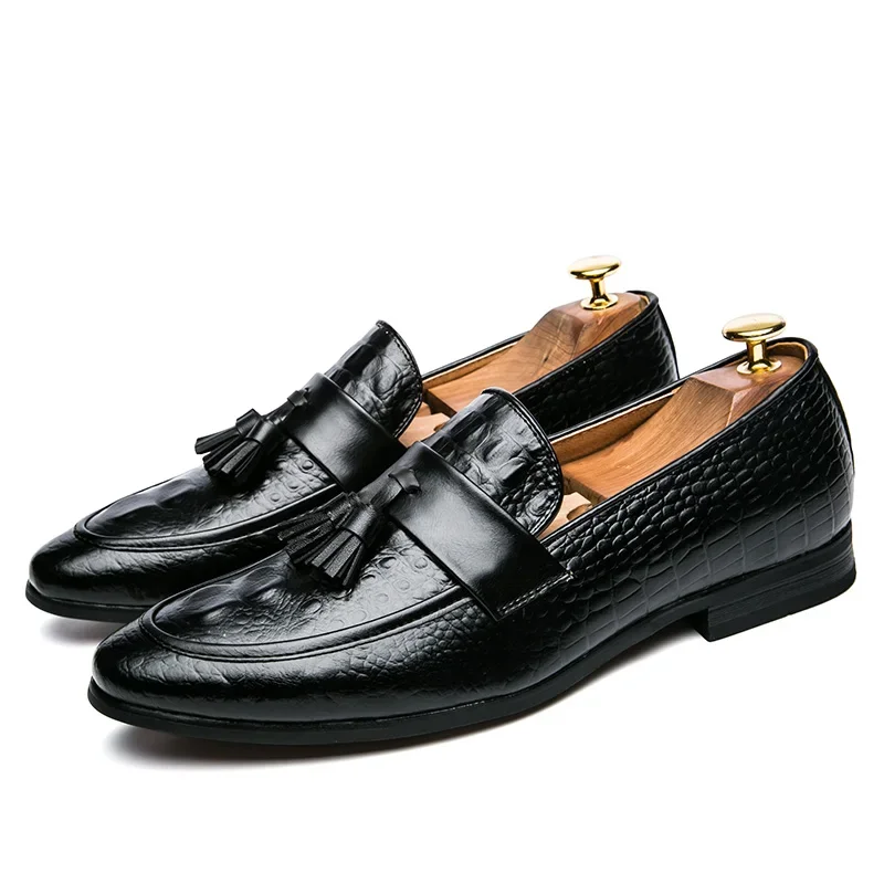 Brand New Mens Casual Shoes Lazy Pointed Leather Shoes Comfortable Sneakers Snake Skin Dresses Zapatos De Hombre 38-47
Brand New Mens Casual Shoes Lazy Pointed Leather Shoes Comfortable Sneakers Snake Skin Dresses Zapatos De Hombre 38-47