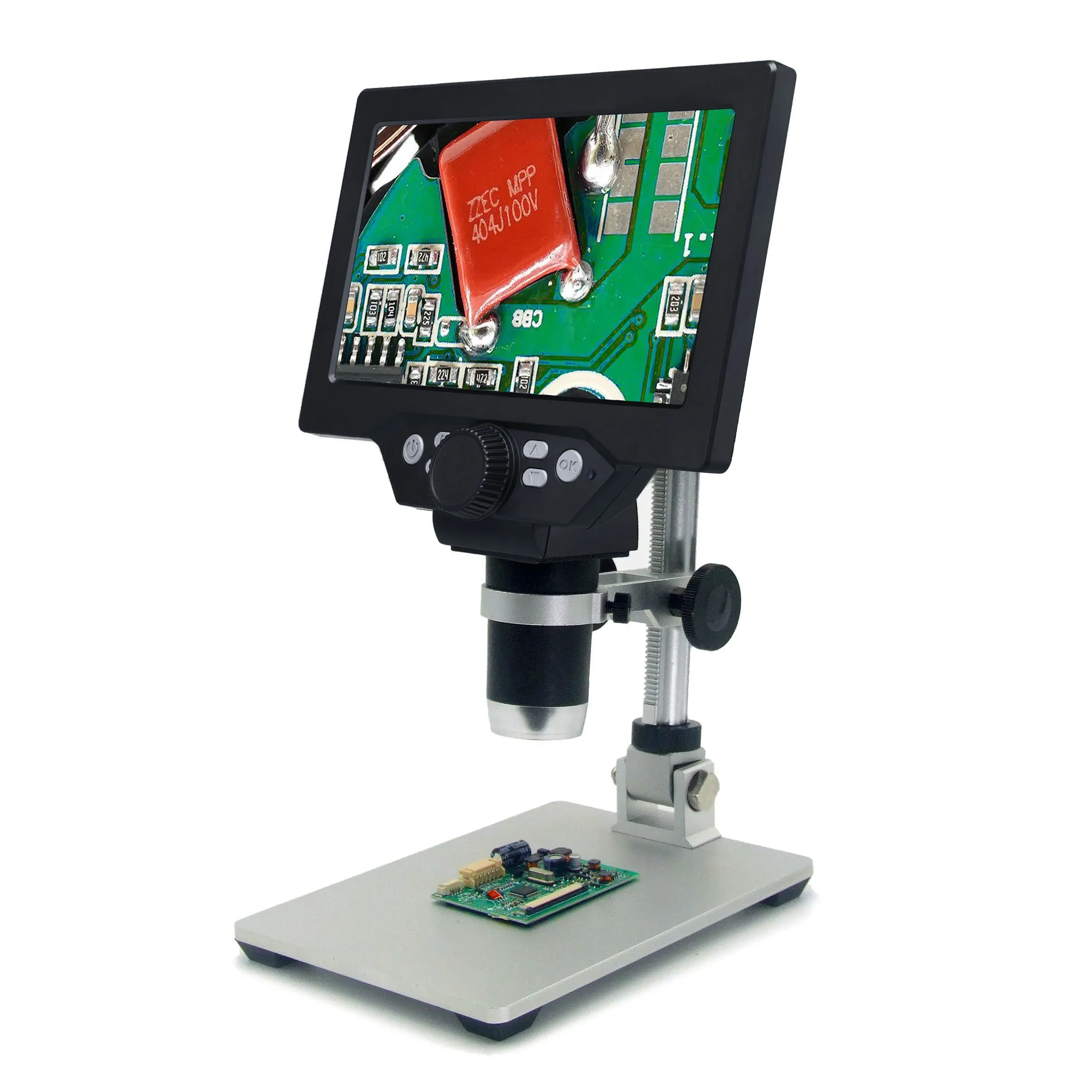 zz For 7 Inch HD LCD Screen Microscope Digital with big metal base stereo for PCB repair
zz For 7 Inch HD LCD Screen Microscope Digital with big metal base stereo for PCB repair