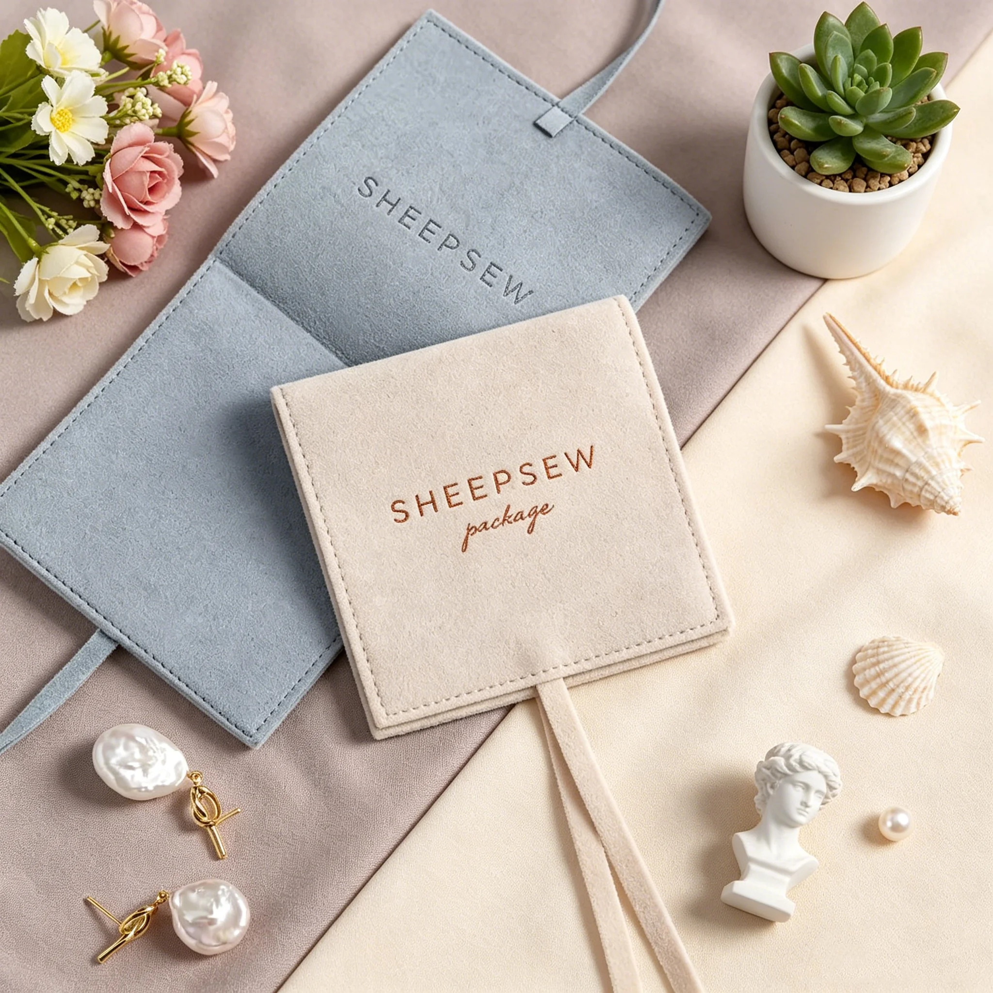 50pcs Custom Logo Microfiber Envelope Jewelry Pouches Luxury Jewelry Packaging Storage Bag for Jewellery Gifts
50pcs Custom Logo Microfiber Envelope Jewelry Pouches Luxury Jewelry Packaging Storage Bag for Jewellery Gifts
