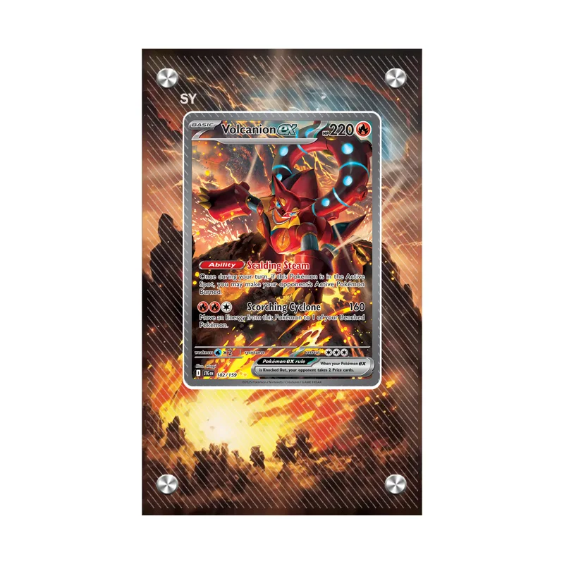 Pokemon Ptcg Sv9 Sar Volcanion Ex Extended Art Защитная витрина для карточек Коллекция карточек Стойка для рисования За исключением карт 
Pokemon Ptcg Sv9 Sar Volcanion Ex Extended Art Защитная витрина для карточек Коллекция карточек Стойка для рисования За исключением карт