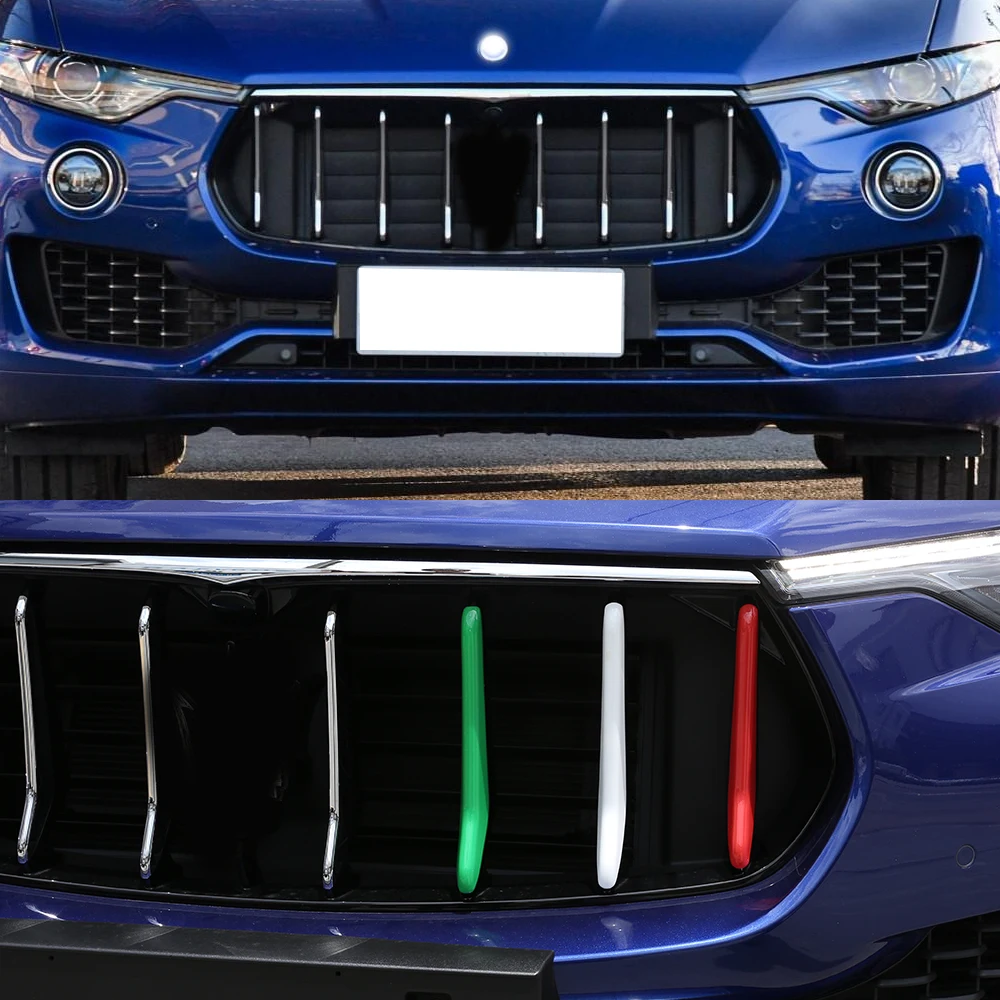 3 Pcs ABS Front Grill Decoration Strips Cover Trims For Maserati Levante 2016 Car Accessory
3 Pcs ABS Front Grill Decoration Strips Cover Trims For Maserati Levante 2016 Car Accessory