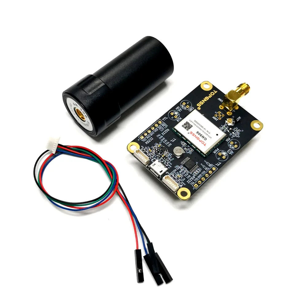 High-precision Centimeter Dual-frequency ZED-F9P RTK GNSS GPS Module EVB WithT0P906 Helical Antenna AN306
High-precision Centimeter Dual-frequency ZED-F9P RTK GNSS GPS Module EVB WithT0P906 Helical Antenna AN306