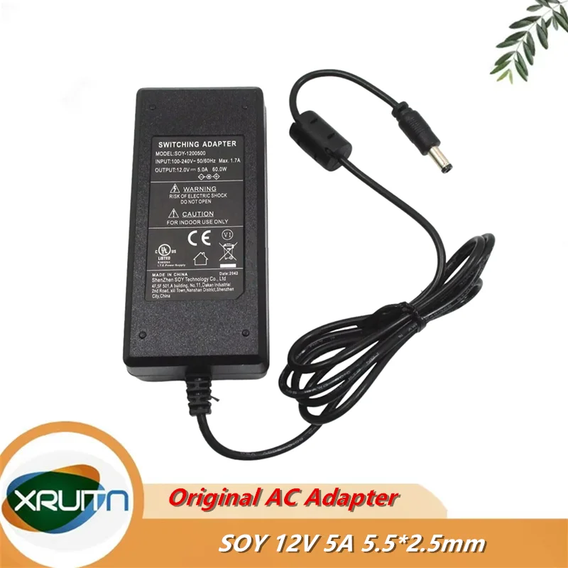 Original Switching Adapter Charger For MSI Optix AG32C AG32CQ 32” LED Monitor Power Supply 12V 5A 60W SOY-1200500/ SUN-1200500
Original Switching Adapter Charger For MSI Optix AG32C AG32CQ 32” LED Monitor Power Supply 12V 5A 60W SOY-1200500/ SUN-1200500