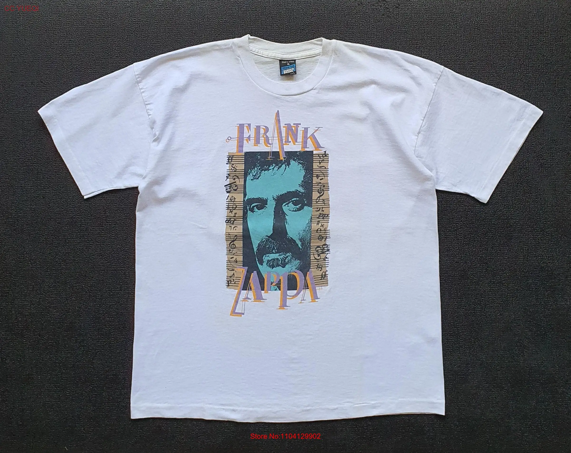 Винтажная футболка FRANK ZAPPA с Ensemble Modern Em 1992, Германия, концертная футболка, размер X, большая редкая футболка 1990-х годов, 90-х, рок-прот, панк-джаз
Винтажная футболка FRANK ZAPPA с Ensemble Modern Em 1992, Германия, концертная футболка, размер X, большая редкая футболка 1990-х годов, 90-х, рок-прот, панк-джаз