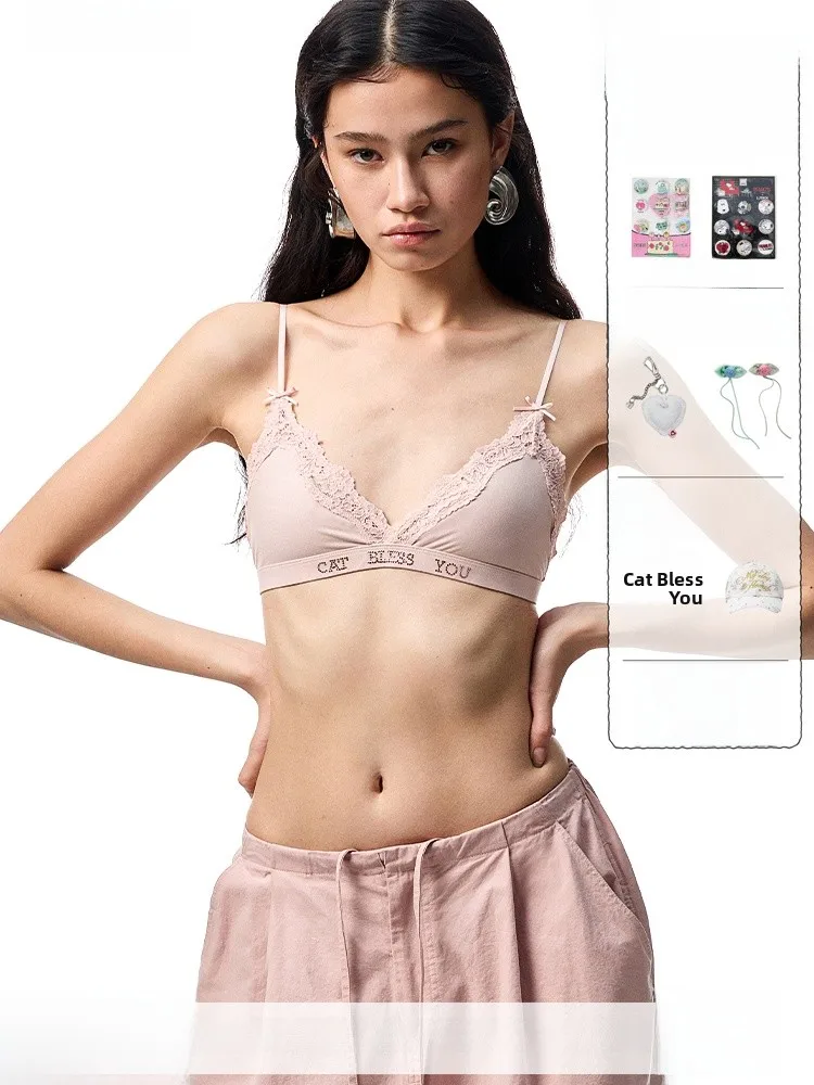 Classic Cup Lace Bra Letter Rhinestone No Steel Ring Underwear 1JINN STUDIO Women's Sexy Comfortable Bandeau Bra
Classic Cup Lace Bra Letter Rhinestone No Steel Ring Underwear 1JINN STUDIO Women's Sexy Comfortable Bandeau Bra