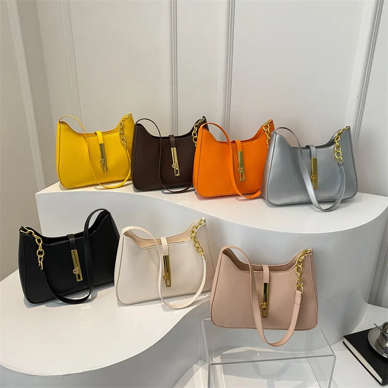 Luxury PU Leather Shoulder Bag for Women Casual Solid Color Design Handbags Brand Purse 2025 Fashion Shopper Clutch Women's Bags
Luxury PU Leather Shoulder Bag for Women Casual Solid Color Design Handbags Brand Purse 2025 Fashion Shopper Clutch Women's Bags