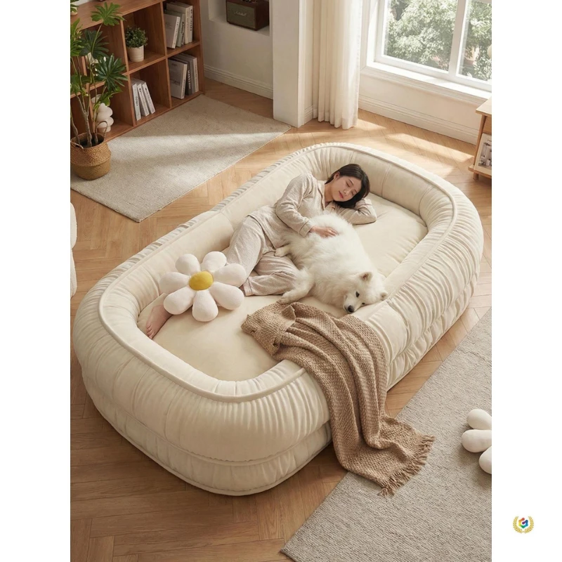 Human kennel lazy sofa living room single double balcony bedroom home reclining sofa bed recliner
Human kennel lazy sofa living room single double balcony bedroom home reclining sofa bed recliner