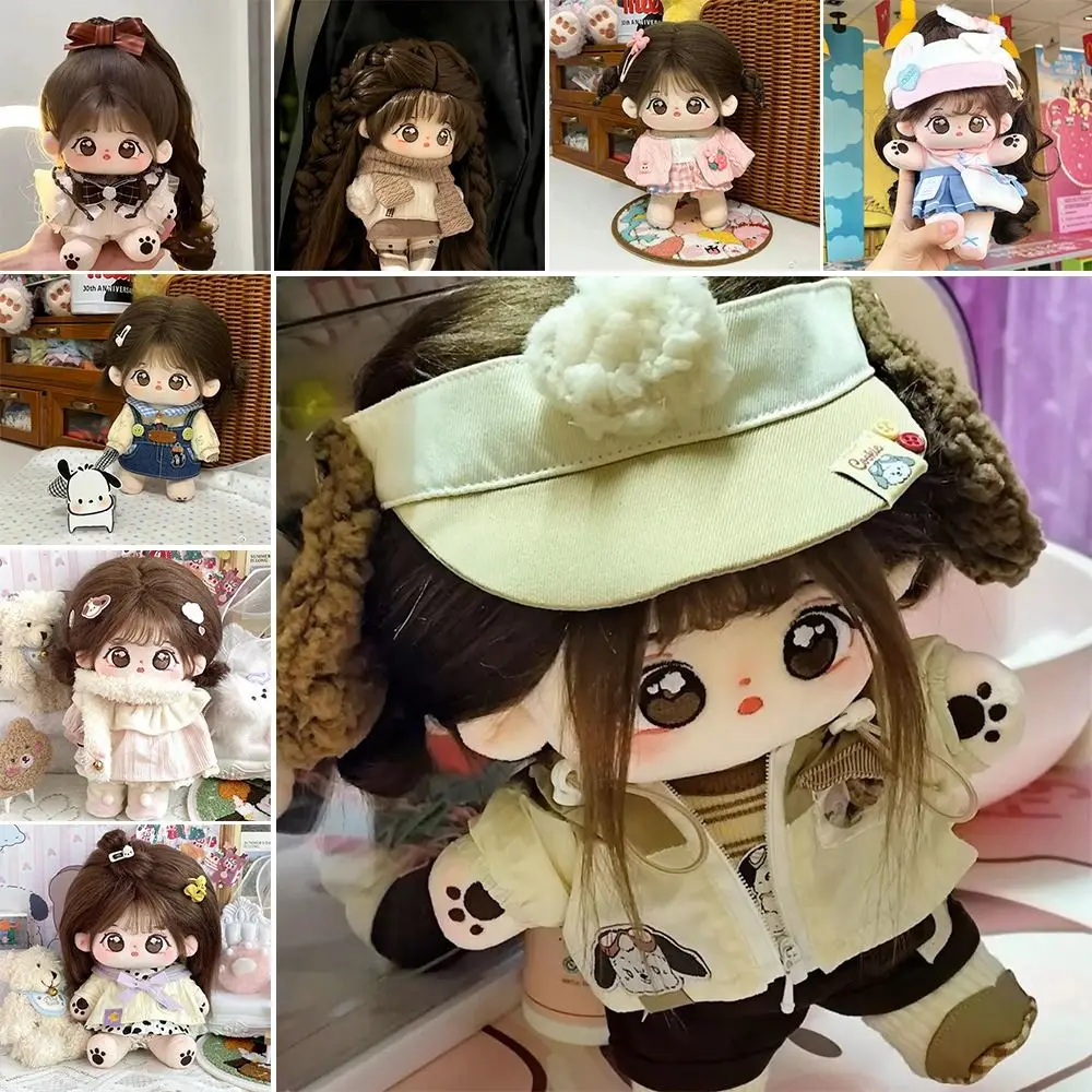 20cm Cute Dress Up Baby Clothes Cotton Doll Can Change Clothes Big Eyes Cloth Dolls With Skeleton Naked Baby Doll Girls Kids
20cm Cute Dress Up Baby Clothes Cotton Doll Can Change Clothes Big Eyes Cloth Dolls With Skeleton Naked Baby Doll Girls Kids