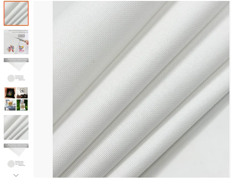 18CT cross-stitch embroidery fabric without printed patterns, suitable for DIY 100-150CM
18CT cross-stitch embroidery fabric without printed patterns, suitable for DIY 100-150CM