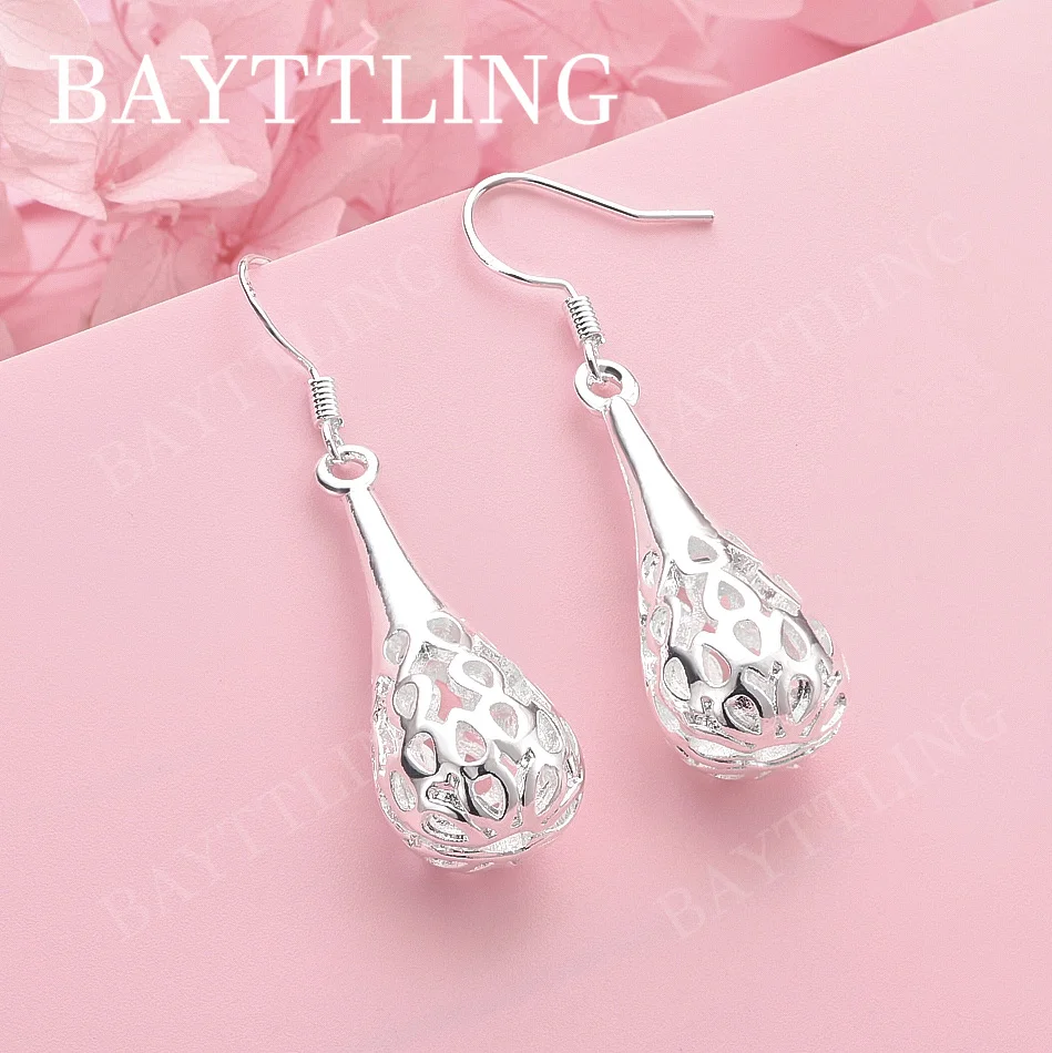 Изысканные серьги-капли из стерлингового серебра 925 пробы для женщин, модные свадебные украшения
Изысканные серьги-капли из стерлингового серебра 925 пробы для женщин, модные свадебные украшения