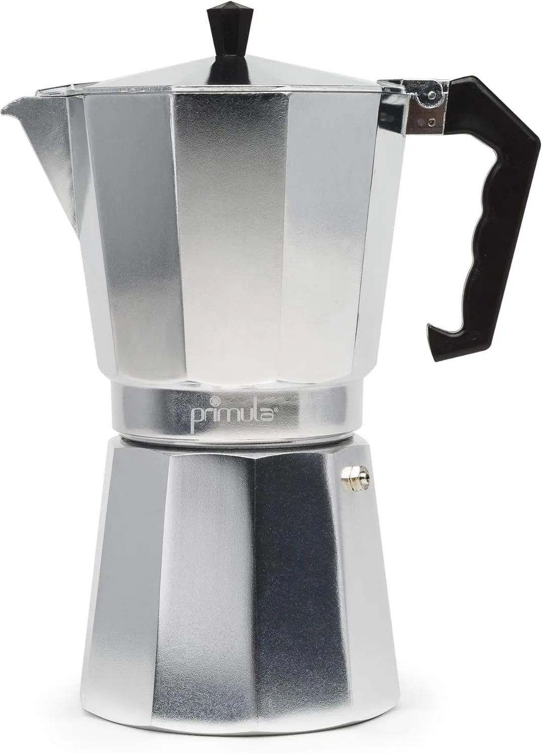 Classic Moka Pot Coffee Maker, 12-Cup Italian Stovetop Espresso, Silver
Classic Moka Pot Coffee Maker, 12-Cup Italian Stovetop Espresso, Silver