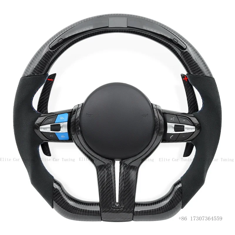 Carbon Fiber LED Steering wheel for BMW F01 F06 F07 F10 F11 F12 F13 F14 F15 F16 F22 F30 F80 F82 X3M X4M X5M X6M Steering wheels
Carbon Fiber LED Steering wheel for BMW F01 F06 F07 F10 F11 F12 F13 F14 F15 F16 F22 F30 F80 F82 X3M X4M X5M X6M Steering wheels