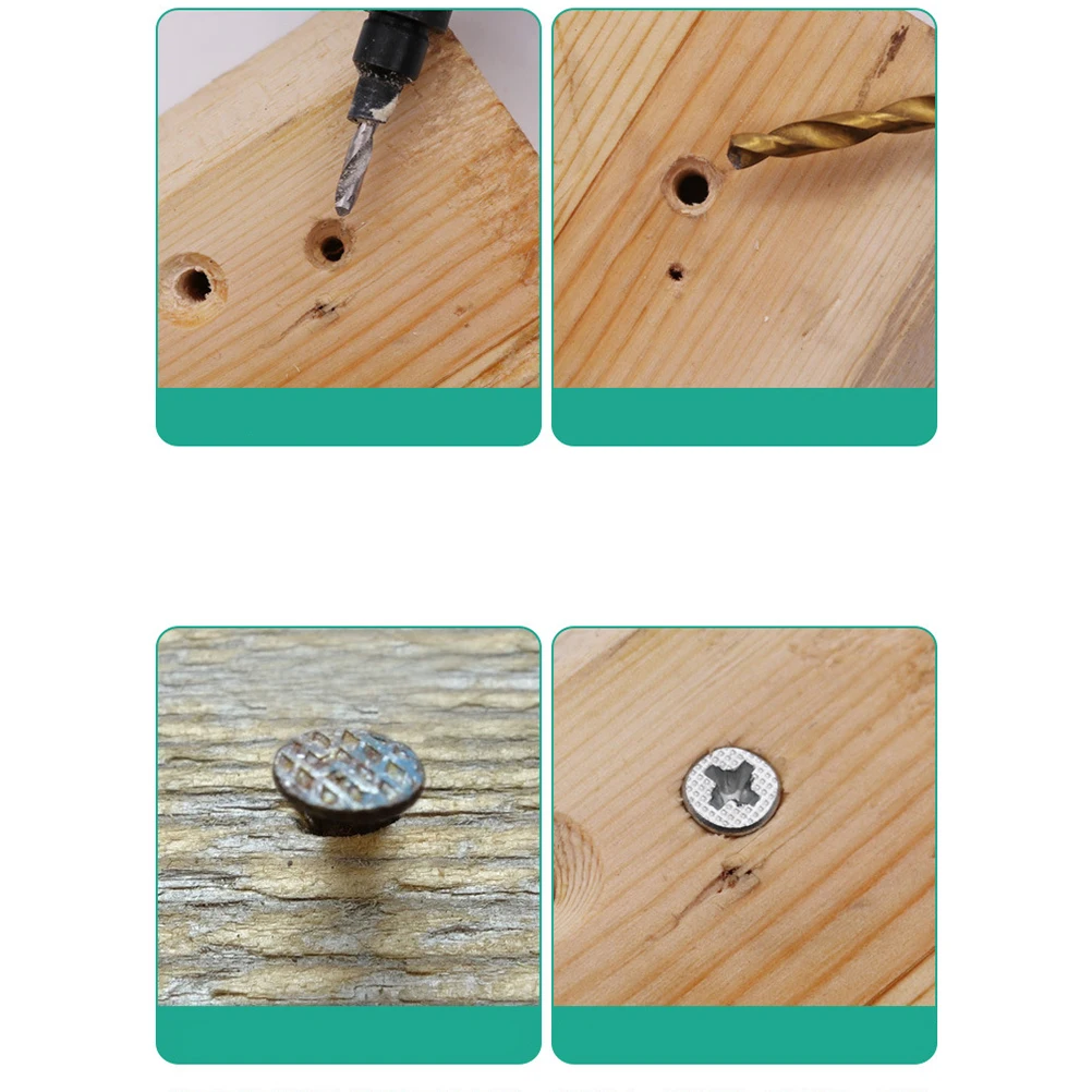 5pcs Drill Bit Set Wood Hole Reamer Titanium Coated Wear Wood Hole Reamer Resistant Screw Sizes 5 6 8 10 12
5pcs Drill Bit Set Wood Hole Reamer Titanium Coated Wear Wood Hole Reamer Resistant Screw Sizes 5 6 8 10 12