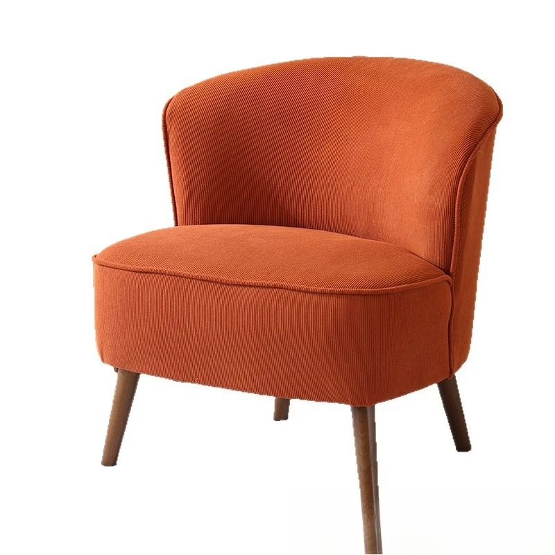 Leisure Lazy Sofa Balcony Bedroom B & B Fabric Single Sofa Chair Solid Wood Frame Modern Simplicity
Leisure Lazy Sofa Balcony Bedroom B & B Fabric Single Sofa Chair Solid Wood Frame Modern Simplicity