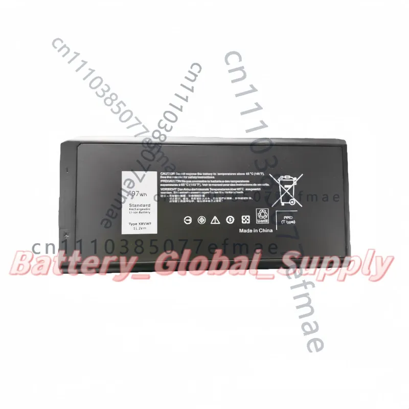 Аккумулятор для DELL X8VWF DKNKD 4XKN5 CJ2K1 XN4KN 5XT3V 11,1 В 8550 мАч, новый, 1 шт.
Аккумулятор для DELL X8VWF DKNKD 4XKN5 CJ2K1 XN4KN 5XT3V 11,1 В 8550 мАч, новый, 1 шт.