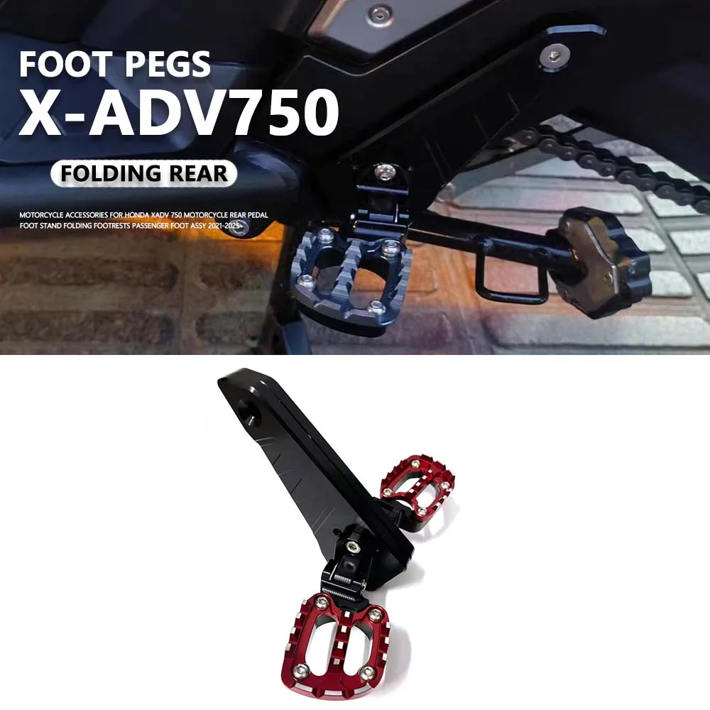 For HONDA X-ADV 750 Motorcycle AccessoriesRear Pedal Foot Stand Folding Footrests Passenger Foot Assy xadv 750 Xadv750 2021-2025
For HONDA X-ADV 750 Motorcycle AccessoriesRear Pedal Foot Stand Folding Footrests Passenger Foot Assy xadv 750 Xadv750 2021-2025
