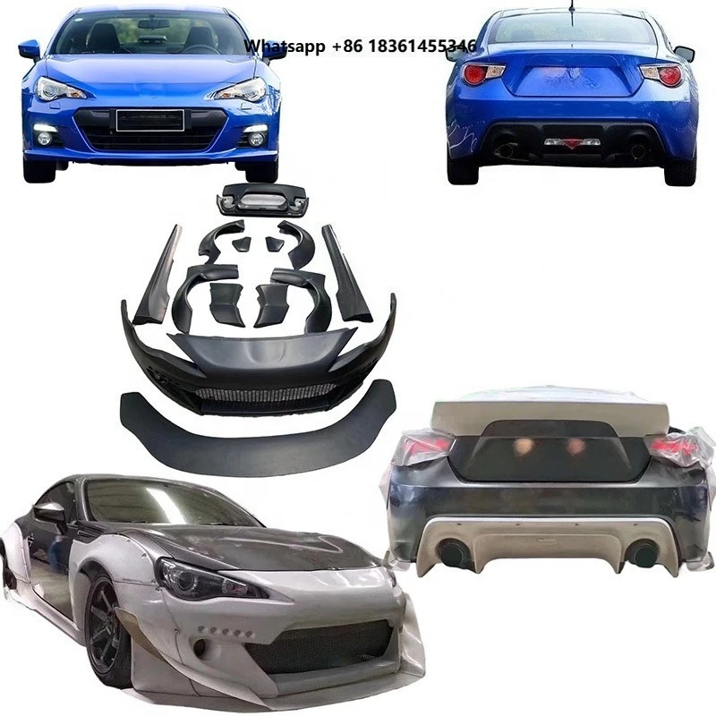 For GT86 2012-2016 V2 Style Bolt-On Front Bumper Exterior Upgrade Parts High Quality Fiberglass Wide Body Kit
For GT86 2012-2016 V2 Style Bolt-On Front Bumper Exterior Upgrade Parts High Quality Fiberglass Wide Body Kit