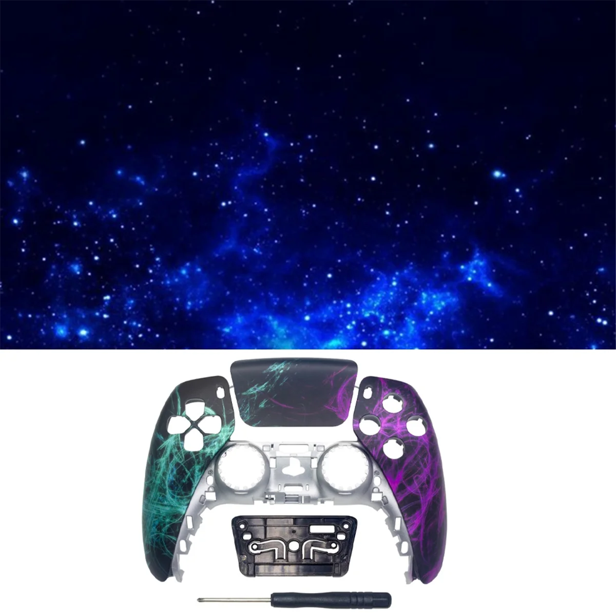 Для PS5 Elite геймпад BDM-010, версия 1-го поколения, передняя крышка, сменная верхняя крышка геймпада, запасная ремонтная часть, C Z
Для PS5 Elite геймпад BDM-010, версия 1-го поколения, передняя крышка, сменная верхняя крышка геймпада, запасная ремонтная часть, C Z
