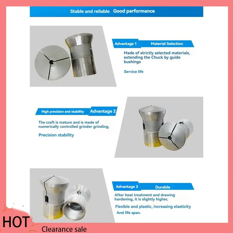 A88Z 640 Spring Steel Round Hole Tool Collet CNC Lathe Chuck CNC Instrument Lathe Machine Tool Fitting Inner
A88Z 640 Spring Steel Round Hole Tool Collet CNC Lathe Chuck CNC Instrument Lathe Machine Tool Fitting Inner