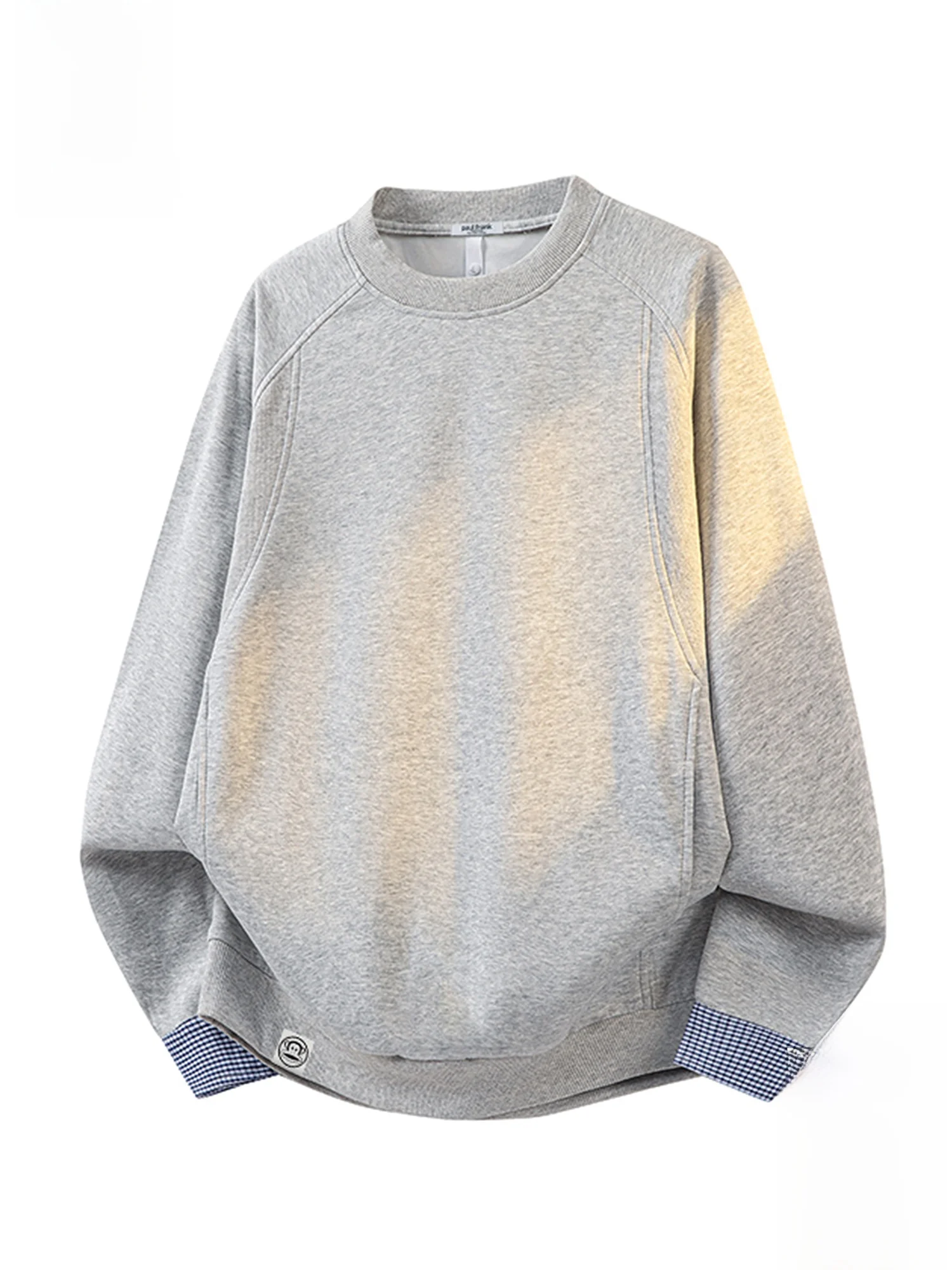 PaulFrank Spring Trendy Plaid Patchwork Sweatirt Men's Loose Casual Long Sve Top Comfortable Polyester Cotton Blend
PaulFrank Spring Trendy Plaid Patchwork Sweatirt Men's Loose Casual Long Sve Top Comfortable Polyester Cotton Blend