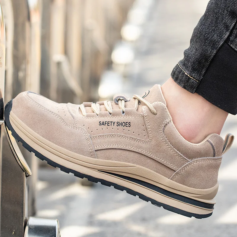 big size men fashion steel toe cap working safety shoes cow suede leather welding boots worker security sneakers safe footwear
big size men fashion steel toe cap working safety shoes cow suede leather welding boots worker security sneakers safe footwear