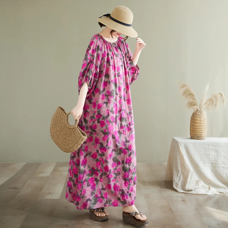 Loose Cotton Linen Print Dr Bell Sve Long A-Line Skirt Sle Summer Faion plus Size Women's Clothing Casual Commute
Loose Cotton Linen Print Dr Bell Sve Long A-Line Skirt Sle Summer Faion plus Size Women's Clothing Casual Commute