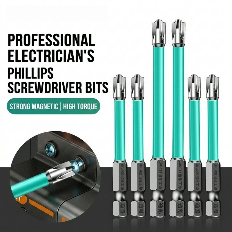 65mm 110mm Magnetic Special Slotted Screwdriver Set Professional Electrician Kit Specialtys Hand Tool Bedroom Switch Bit Kinds
65mm 110mm Magnetic Special Slotted Screwdriver Set Professional Electrician Kit Specialtys Hand Tool Bedroom Switch Bit Kinds