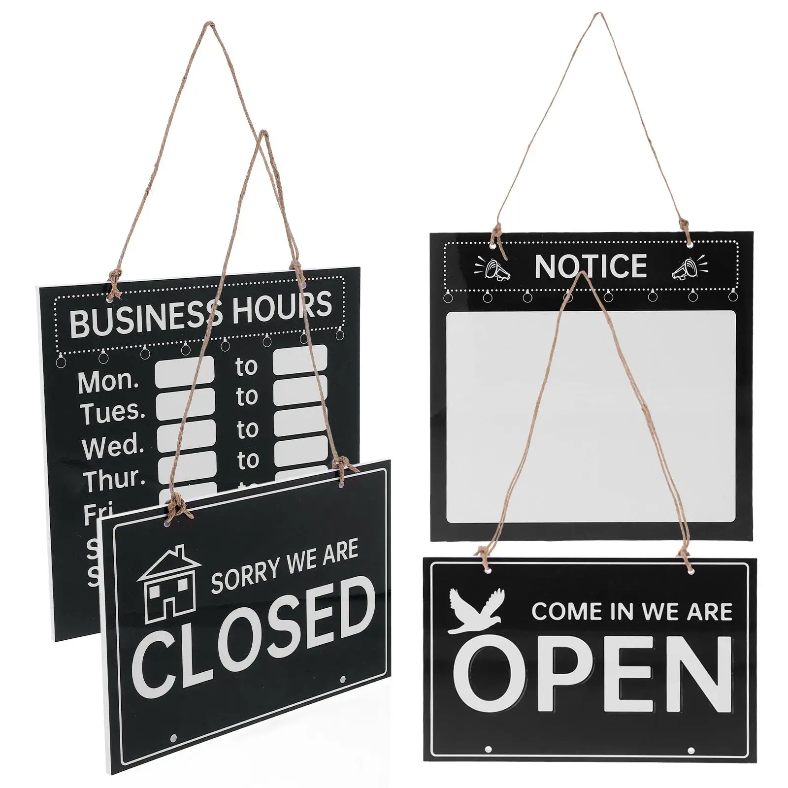 Business Hours Sign Decorative Open Signs Rewritable for and Closed Wood with Commercial
Business Hours Sign Decorative Open Signs Rewritable for and Closed Wood with Commercial