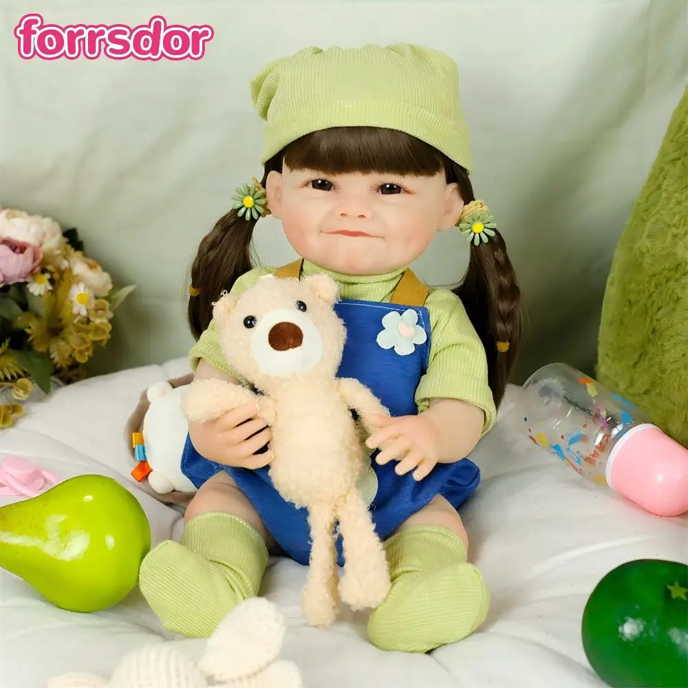 19 Inch 48M Full Body Soft Silicone Reborn Baby Girl Doll Raya Lifelike Soft Touch High Quality Doll Birthday Gifts for Children
19 Inch 48M Full Body Soft Silicone Reborn Baby Girl Doll Raya Lifelike Soft Touch High Quality Doll Birthday Gifts for Children